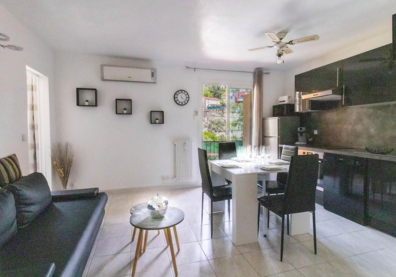 Apartmán Les Mimosas Roquebrune-Cap-Martin Exteriér fotografie